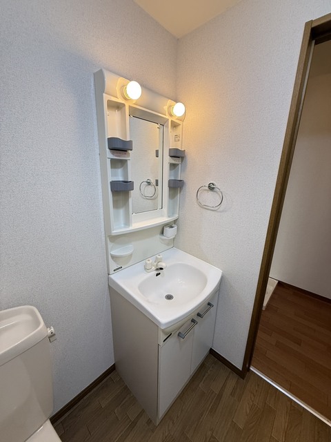 洗面設備　別部屋参考写真です