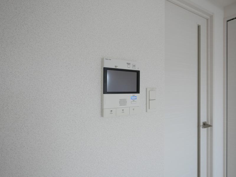 セキュリティ　モニター付きインターホンです