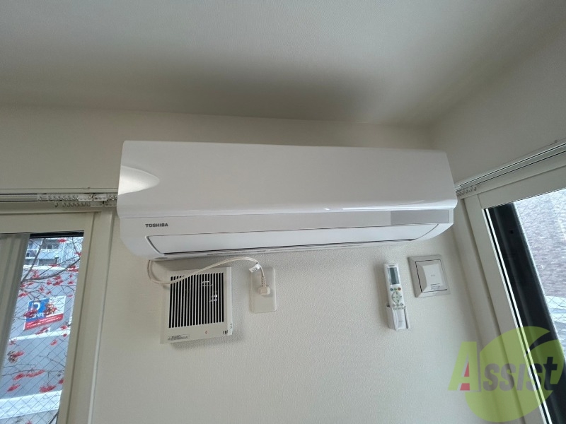その他設備　エアコンがありますので夏でも快適に過ごせます！