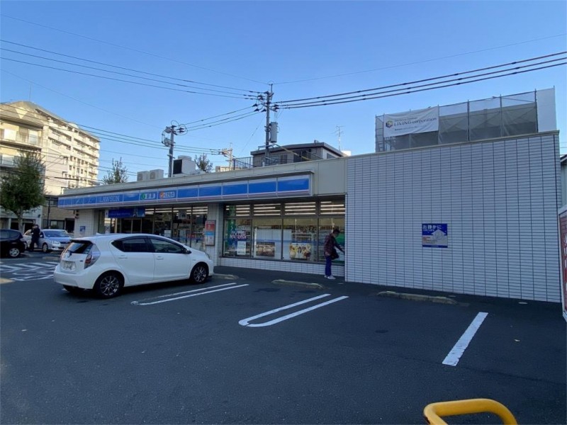 コンビニ　ローソン　戸畑旭町店（コンビニ）まで343m
