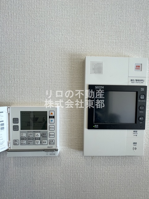セキュリティ　訪問者が一目で分かるＴＶモニタ付インターホンです！