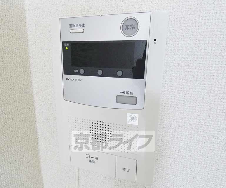 セキュリティ　ＴＶホンなので安心です。
