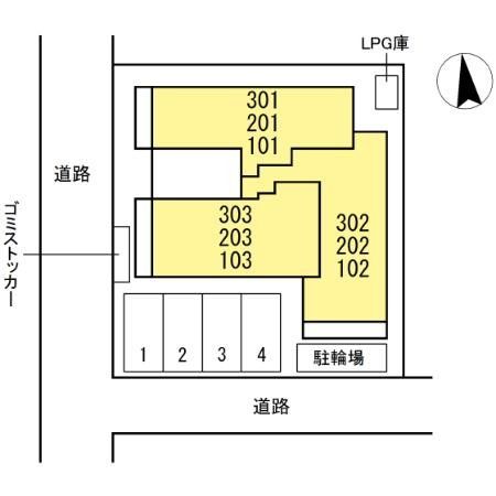 ＪＲ仙山線 東照宮駅 徒歩13分 3階建 築4年の外観写真