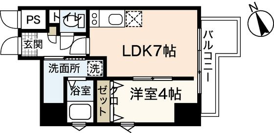 KatayamaBLDG25の間取り写真