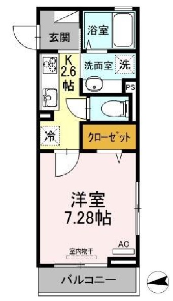 D-Roomハウス秋葉原の間取り写真