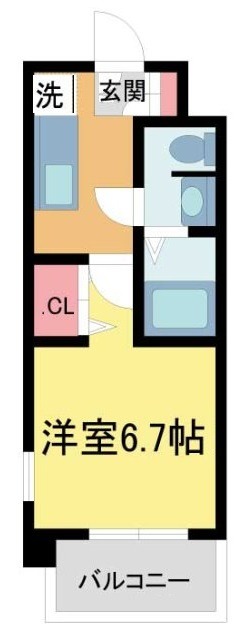 ライジングコート深江本町フラワーパークの間取り写真