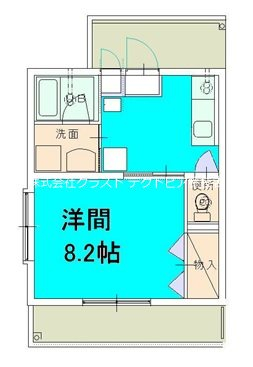 タウニールの間取り写真