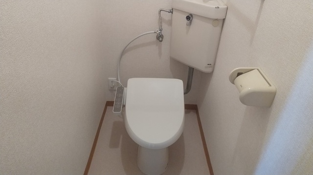 ＪＲ関西本線 柏原駅 徒歩28分 2階建 築38年のトイレ写真