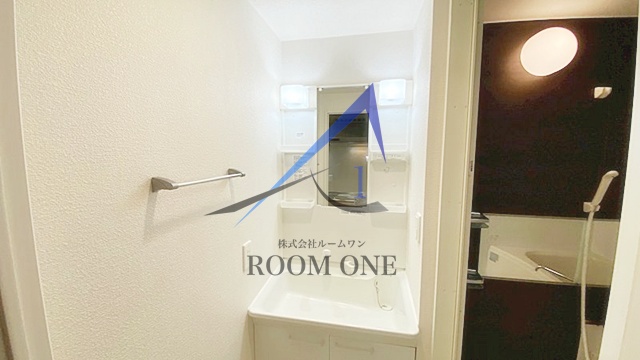 洗面設備　洗面台です。