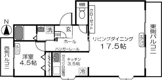 リバーサイド塩沢の間取り写真