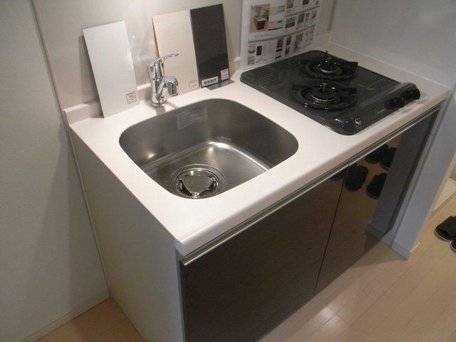 キッチン　お料理も楽しい２口システムガスK