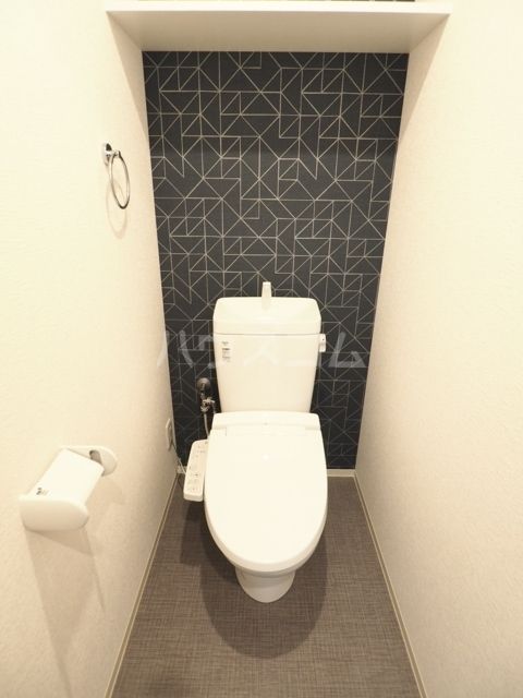 地下鉄名城線 ナゴヤドーム前矢田駅 徒歩4分 12階建 築6年のトイレ写真