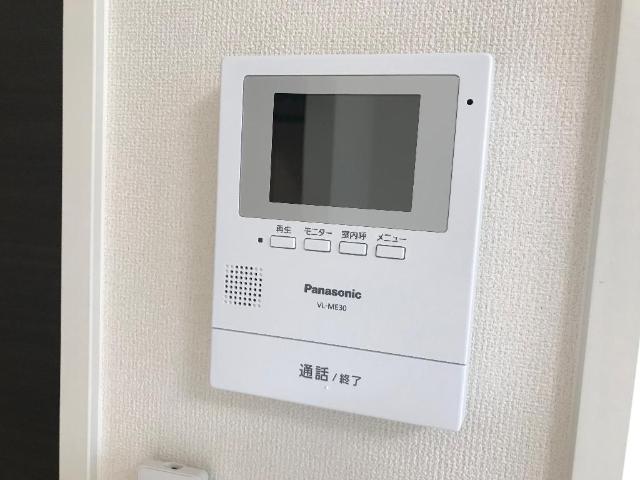 セキュリティ　カメラ付インターホン（イメージ）