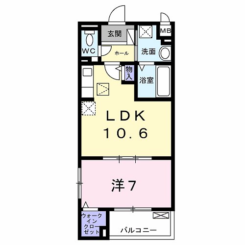 メゾンドエフの間取り写真