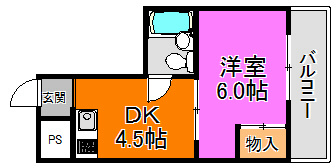 ぼくの家なかのの間取り写真
