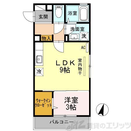 ヴィラコンフォートの間取り写真