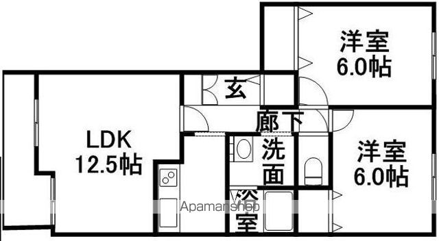 エミール大屋の間取り写真