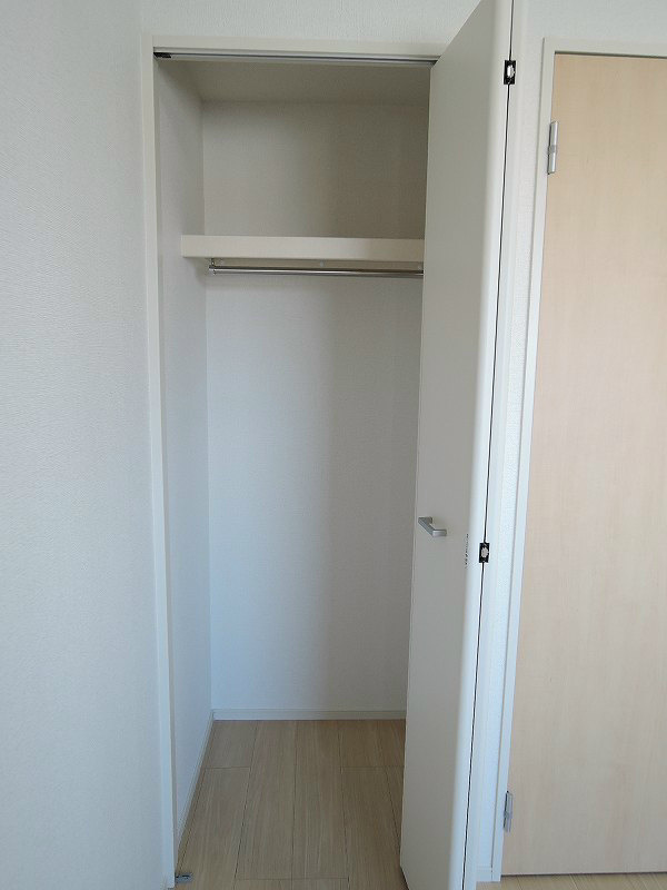 収納　収納完備でお部屋を広くお使いできます。