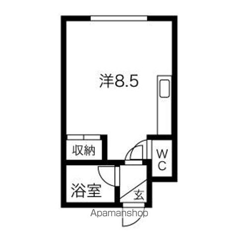商大アビタシオンの間取り写真