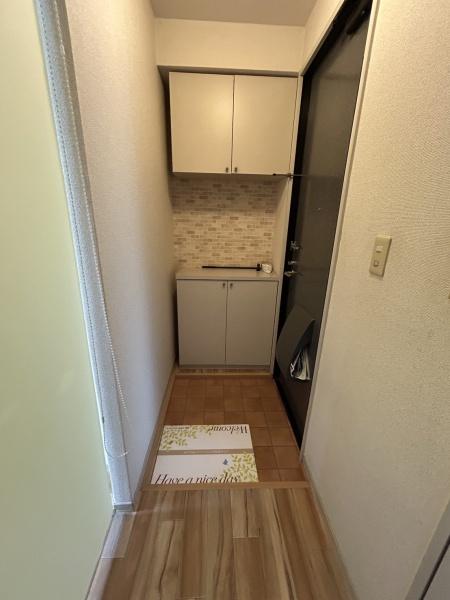 玄関　明るい玄関です。