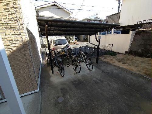 その他共有部分　駐輪場　原付＆自転車のみ駐輪可能