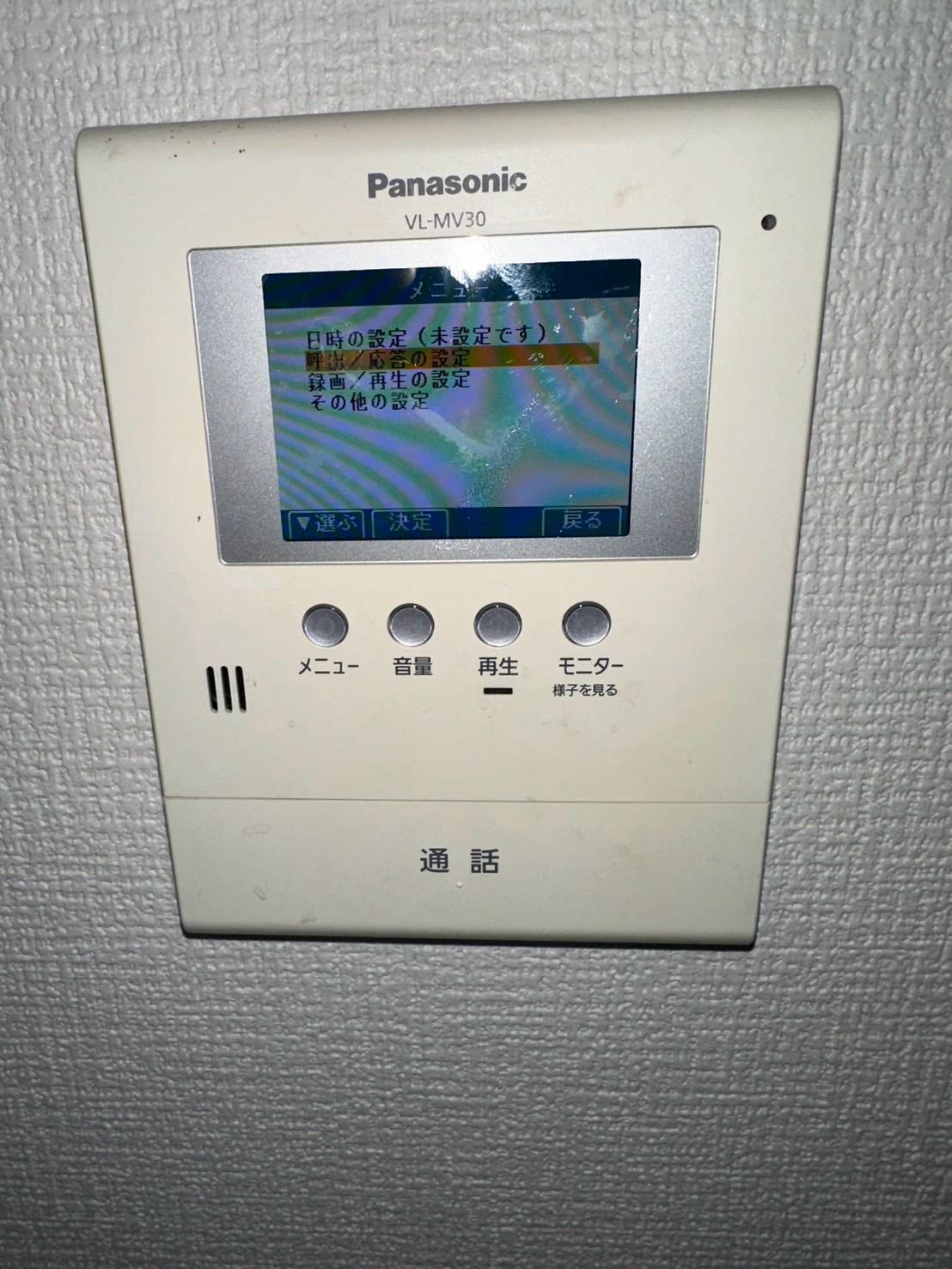 その他設備　TV付きモニター