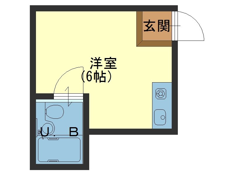 大宝上本町レッドハイツの間取り写真
