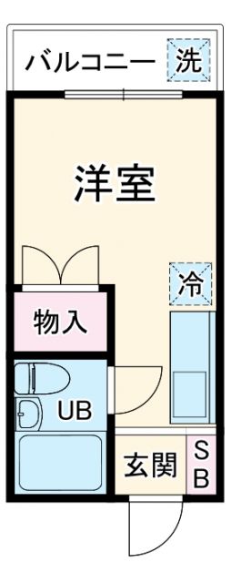 ノーブル中原の間取り写真