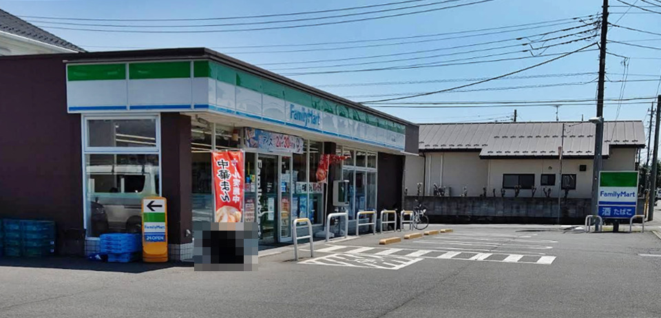 コンビニ　ファミリーマート 川越砂新田店（コンビニ）まで514m
