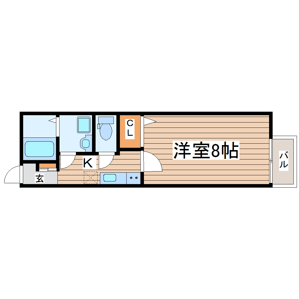アスコット富沢南ONEの間取り写真