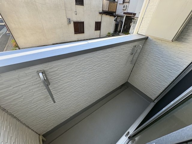 バルコニー　広々としたバルコニーです