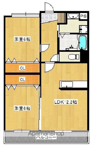 オークフィールドの間取り写真