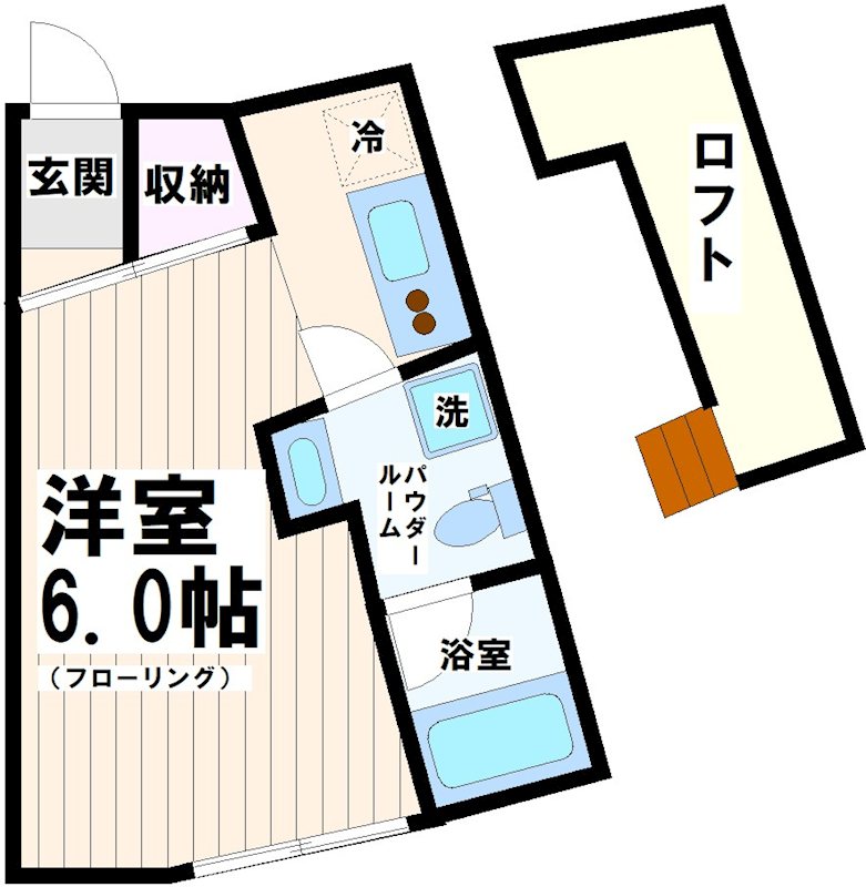 京王線 仙川駅 徒歩13分 3階建 築11年の間取り写真