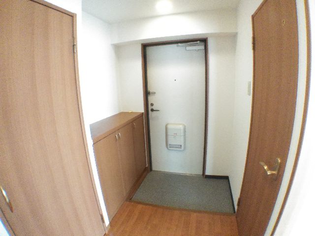 玄関　下駄箱収納付き玄関
