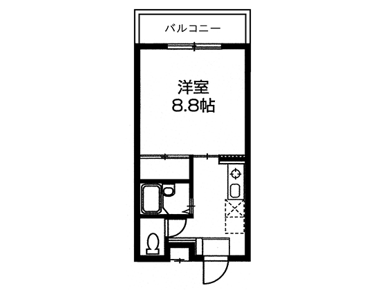 サンプローチの間取り