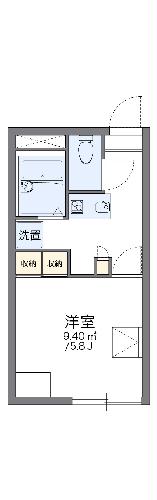 レオパレスさちの間取り