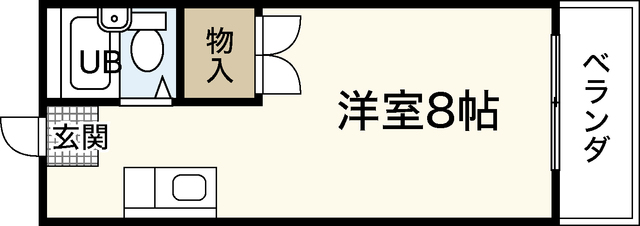 パインハウスIIの間取り