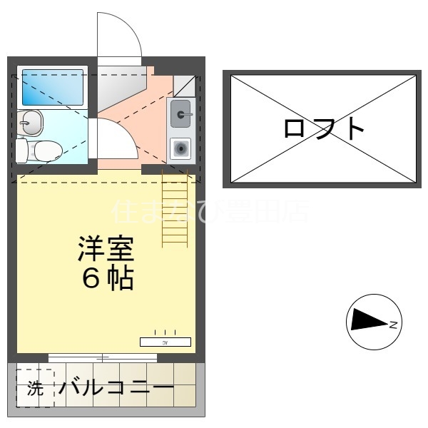 ウエストヒル10の間取り