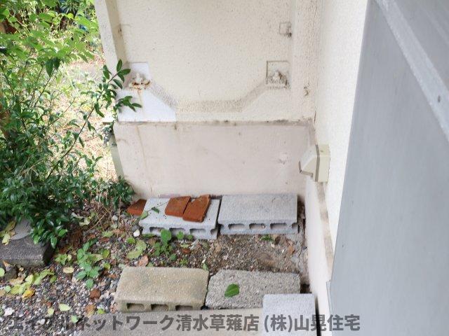 庭　お庭の付いた物件です