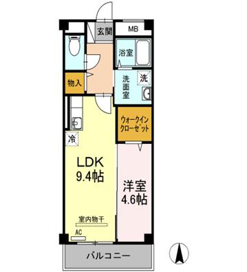 フォレスト林町の間取り