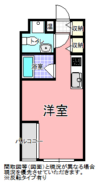 自由が丘ブランシュの間取り