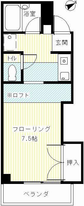 スカイコートの間取り