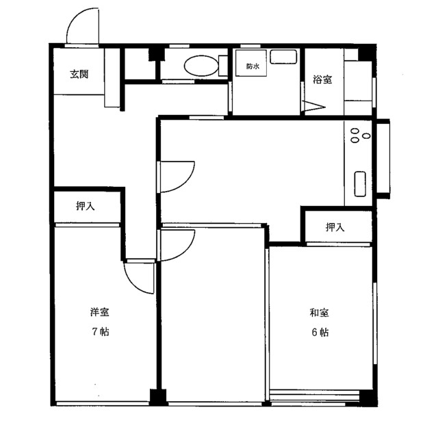 綾瀬市寺尾台のマンションの間取り