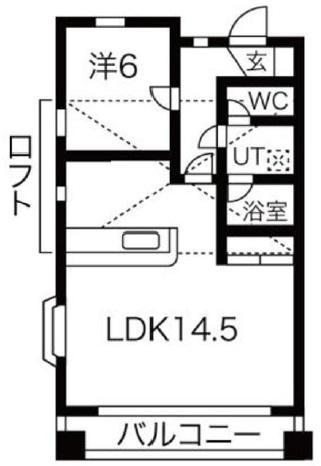 【さいたま市浦和区領家のマンションの間取り】