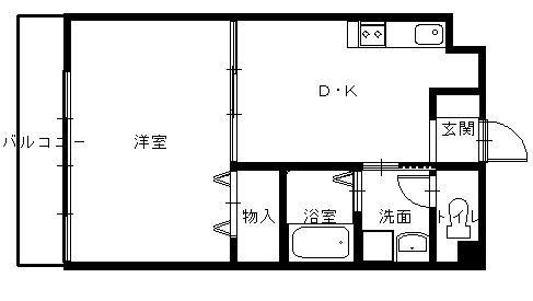 プランドールマンションの間取り