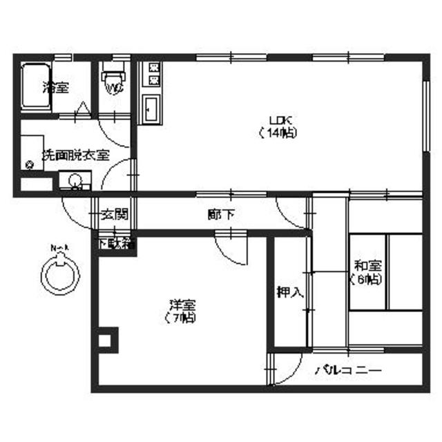 ソミュール２１の間取り