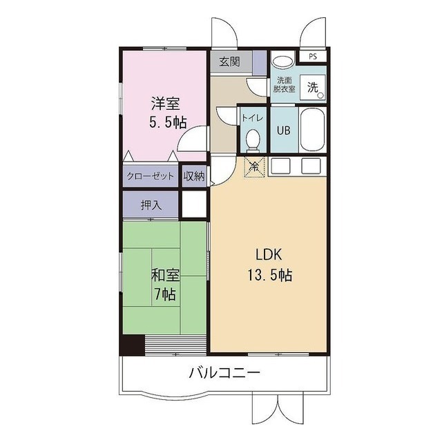 グリーンコート東岩槻の間取り