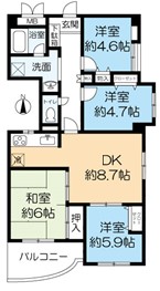 ニューメゾン武庫の間取り