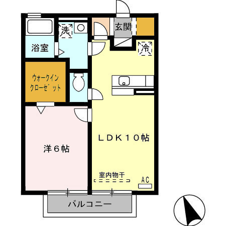 カーサ丸山の間取り