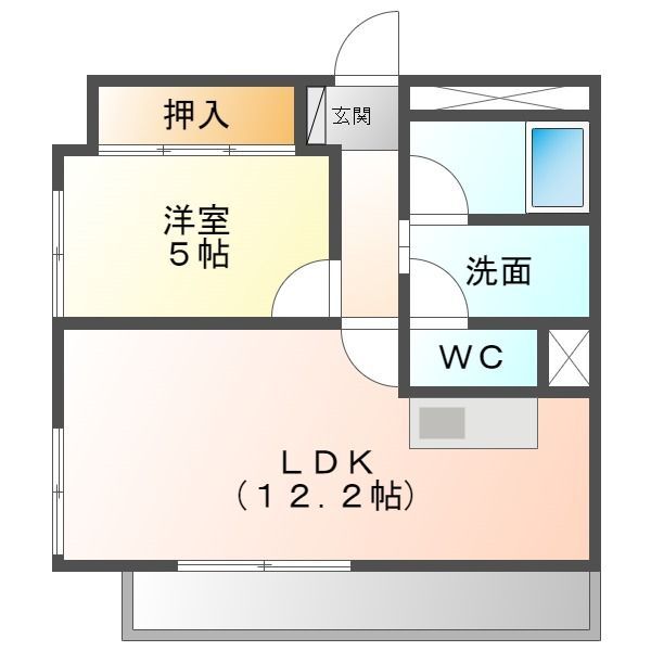 フォレストビルの間取り